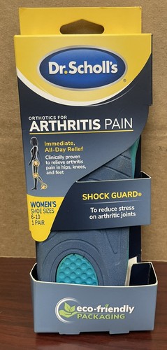 Dr. Scholl's Orthesen Arthritis Schmerz Schockschutz Damengröße 6-10 Stress reduzieren