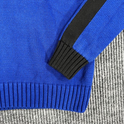 Polo Ralph Lauren Sweater Youth Boys XL Extra Large Blue Long Sleeve Shawl Neck - Picture 4 of 11