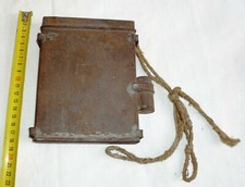 Nécessaire d'Ecriture d'Estafette 1° Empire ORIGINAL France en métal 