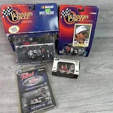 Lot of 4 Collectible 1/64 Nascar Dale Earnhardt 3 GM Revell Winners Circle