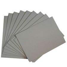 10 x Greyboard 1.5mm Thick Card Grey Board Recycled Backing Modelling 1500 MIC