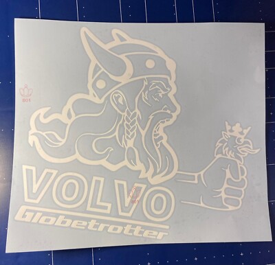 Volvo F12 Globetrotter gradient blue - Model Truck Decals 1/14