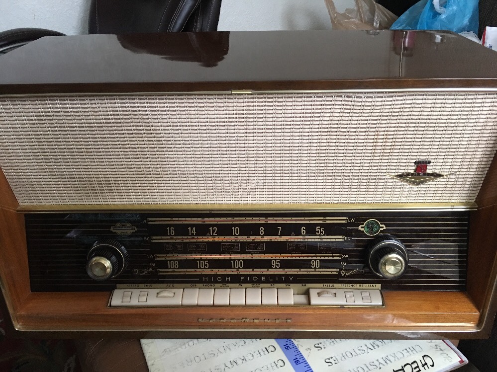 Nordmende Othello Tube Radio Valve Amplifier Working & Stunning