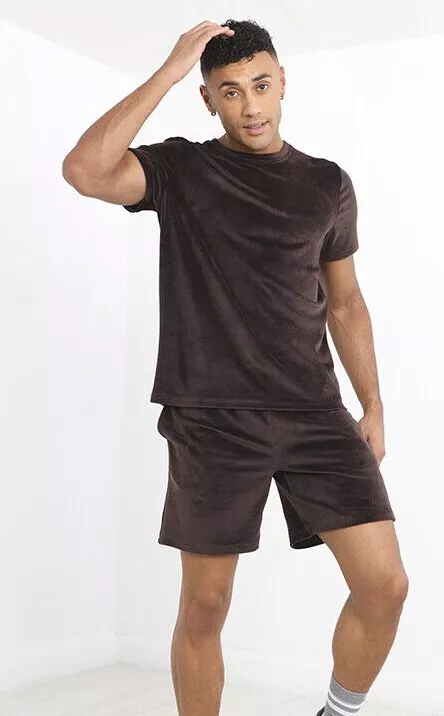Lounge Set Shorts Lounge Velvet Velour Soft Cozy Warm Pyjamas