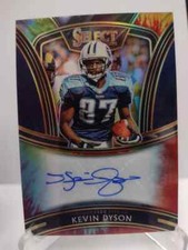 2020 SELECT SPECIAL  WITH A FIRE BACKGROUND Prizm AUTO KEVIN DYSON #rd 3/25 MADE