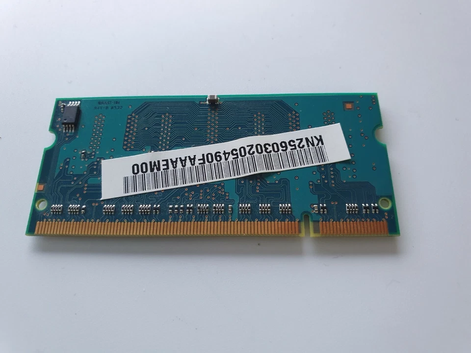 Acer Aspire 4060 Memory RAM 256MB DDR2 PC2-4200s Nanya NT256T64UH4A1FN-3C - Image 3 of 4
