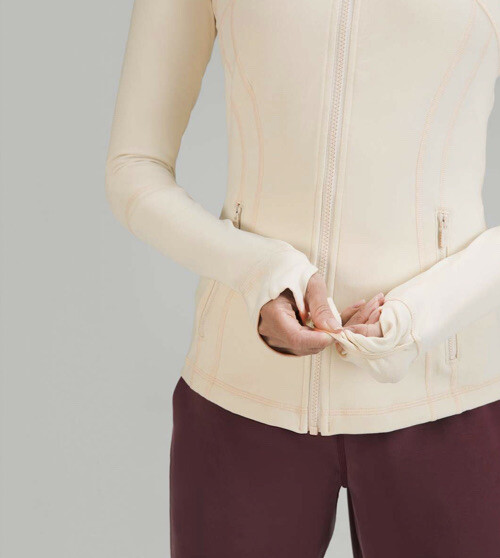 🦄NWT Lululemon Define Jacket  Size 6 White Opal Sold Out! image 5
