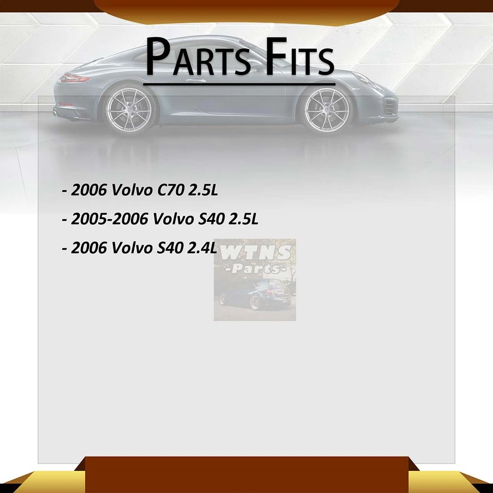 For Volvo S40 2005-2006 Front Lower Control Arm w/ Ball Joint Mevotech 2PCS - Image 2 of 4