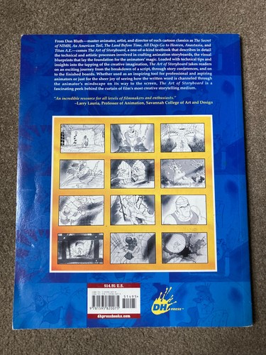 Art of Storyboard by Gary Goldman, Don Bluth (Paperback, 2004) - Picture 3 of 7