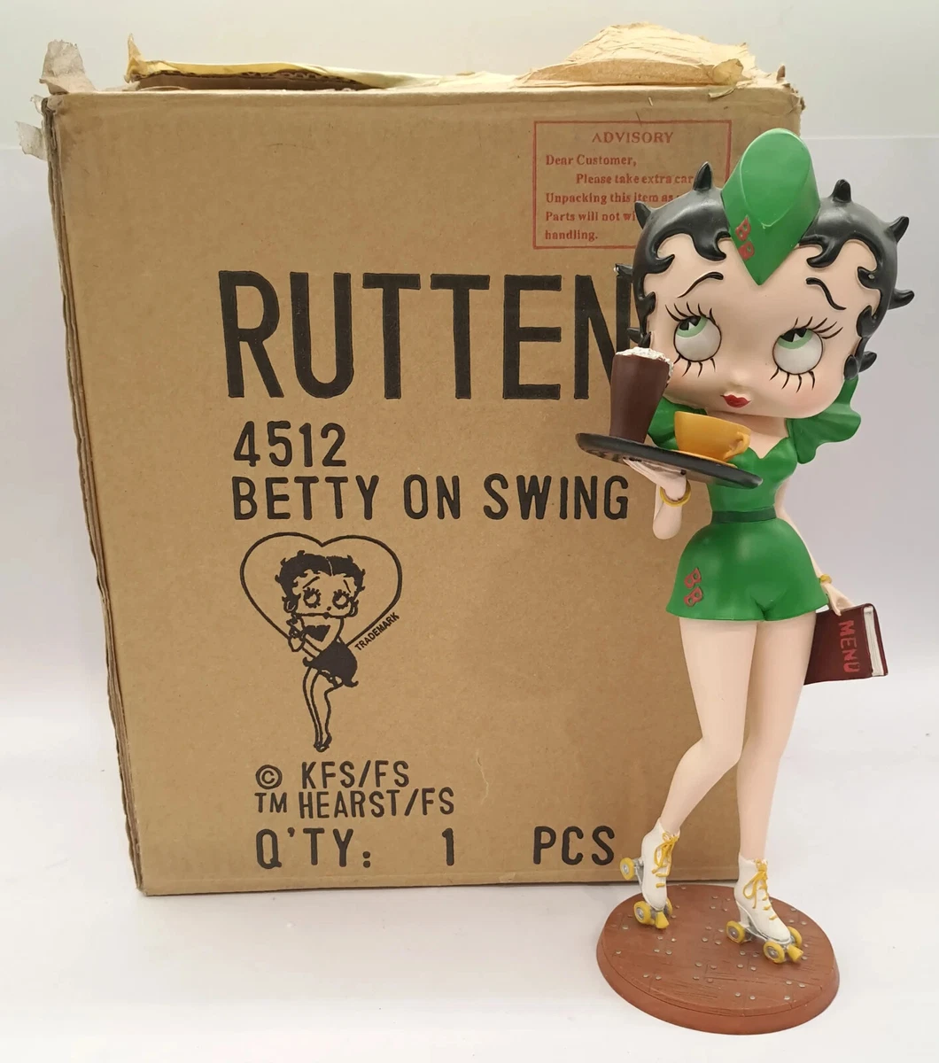 Figurina Collezione Betty Boop Dance: Charleston, Altezza 12 Cm, PVC, Regalo Per Collezionisti, BB206 - 2