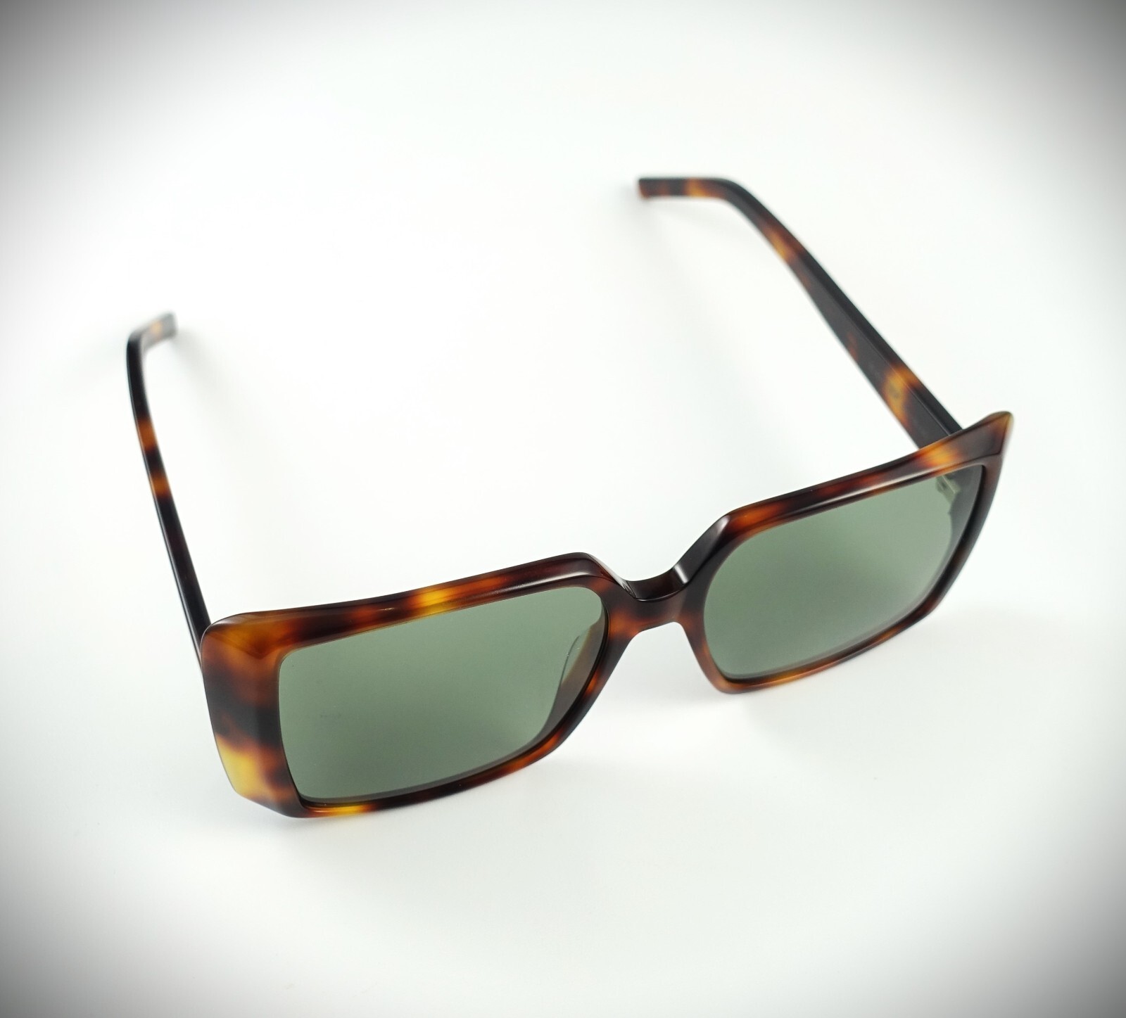 Occhiali da sole Saint Laurent New Wave avana verde SL 451 004 56 16 140 NUOVI