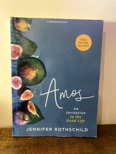 Amos - Bible Study Book with Video Access: An Invitation to the Good Life - GOOD