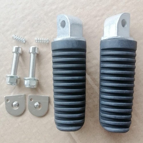 Rear Foot Pegs Footrest For Yamaha FZX250 Zeal FZX750 86-98 XP500 TMAX 500 01-11 - Bild 1 von 2