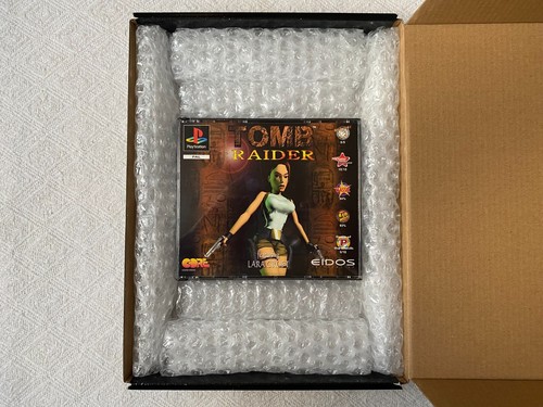 Tomb Raider PS1 Big Box - UK PAL VGC CIB - High Quality Packing - Tracked - Picture 2 of 16