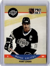 1990-91 Pro Set Hockey Card Wayne Gretzky B Los Angeles Kings #394