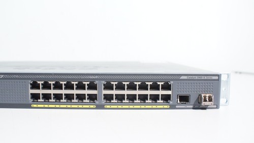 Cisco Catalyst 2960X-24PD-L 24 Ports PoE+ Gigabit Switch + 2x 10 Gigabit SFP+ - Photo 5/13
