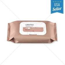 Labotica Argan Oil Deep Cleansing Tissue, Makeup Remover Wipes, 50Counts × 2