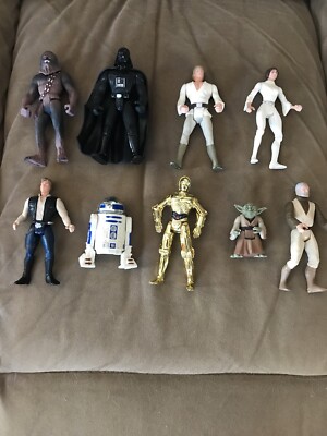 1993 1995 1996 Star Wars Action Figures Loose Lot With Accessories