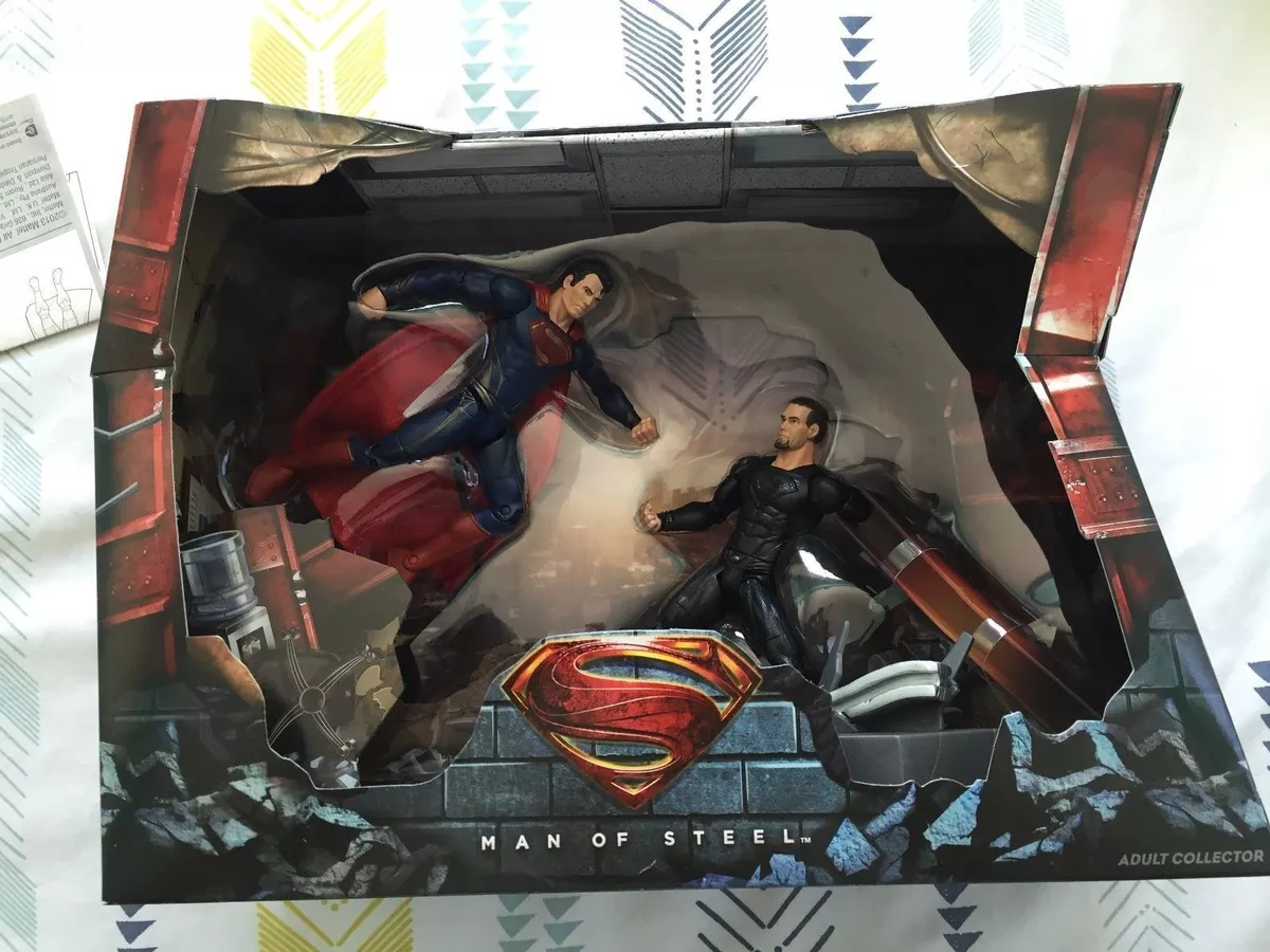 DC Universe DC Man of Steel Movie Masters Superman vs. General Zod Movie  Pack 