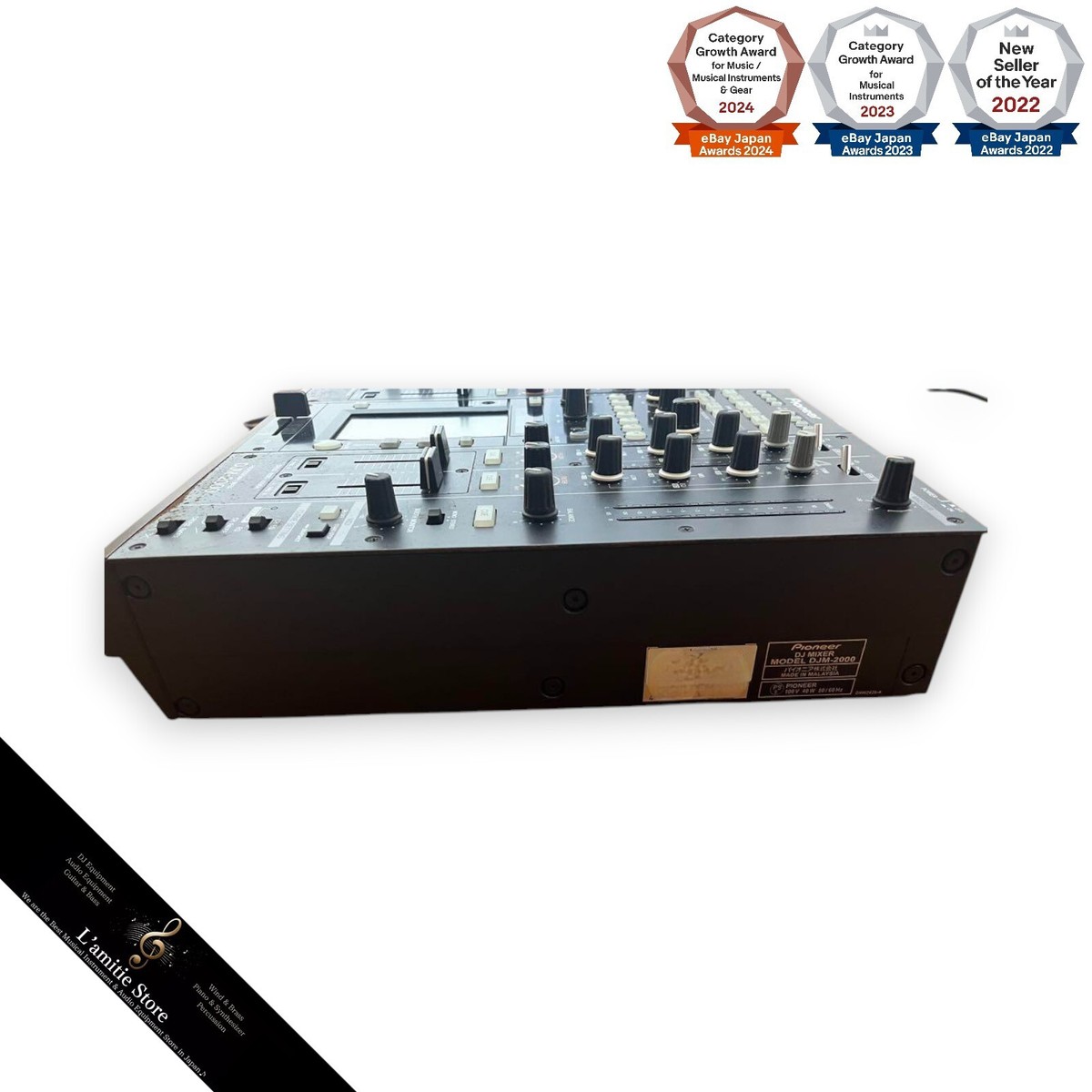 Pioneer DJM-2000 Performance DJ Mixer 4-Channel DJM2000 High