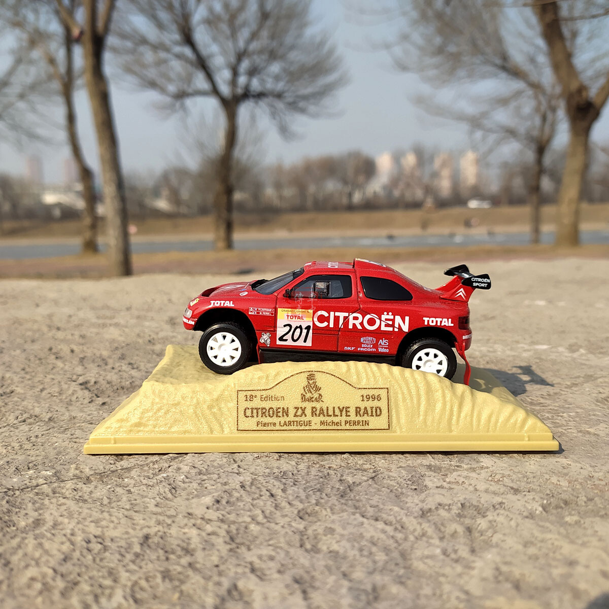 the Raid. レイドル 1/43 Norev CITROEN ZX RALLYE RAID LARTIGUE-PERRIN 1996 | eBay