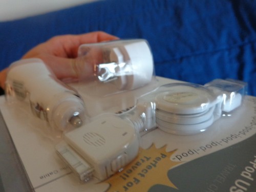Three Piece iPod Charger, for Car and Home: New, White - Picture 5 of 5