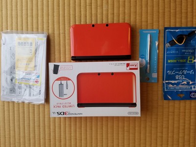 Nintendo 3DS LL Limited Pack Orange x Black 4902370521344 | eBay