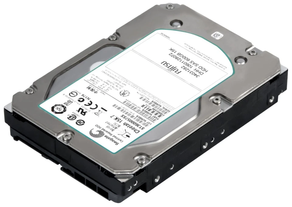 Disk Fujitsu 10601128072 ST3600057SS 600GB 15000U/Min 16MB SAS-2 3.5 " Pollici - Immagine 2 di 3