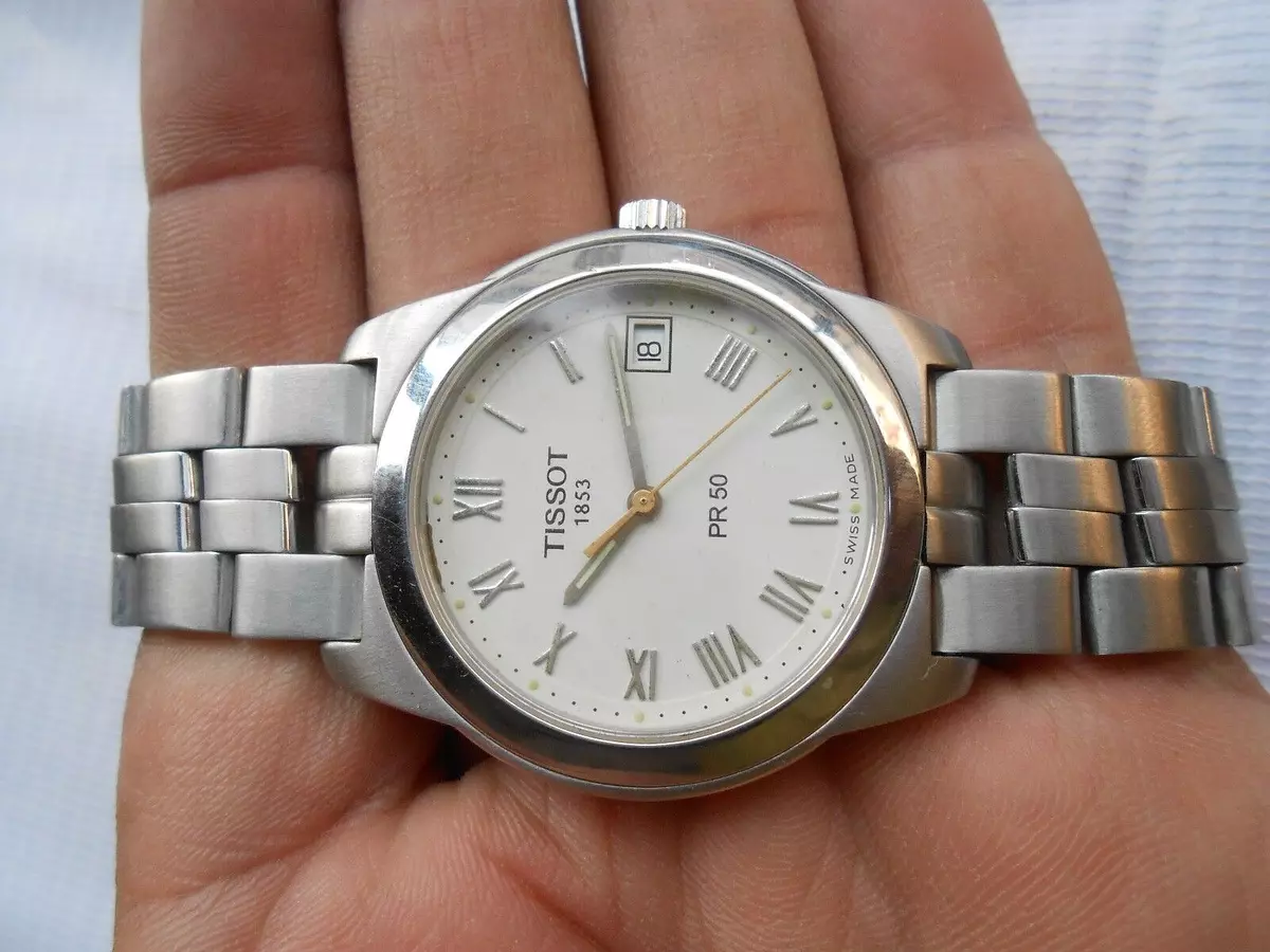 Tissot pr50 sapphire top crystal stainless steel