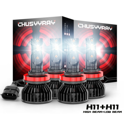 For Nissan Maxima 2016 2017 2018 LED Headlight Bulbs Kit Hi-Low Beam