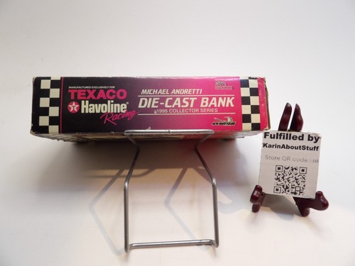 1995 Michael Andretti #6 1/24 Druckgussmünze Bank Indy F1 Texaco Havoline Racing - Bild 4 von 4