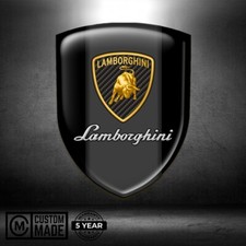 Lamborghini Sticker  Fender Badge Decal Side Logo Trunk Bumper Laptop Etc.