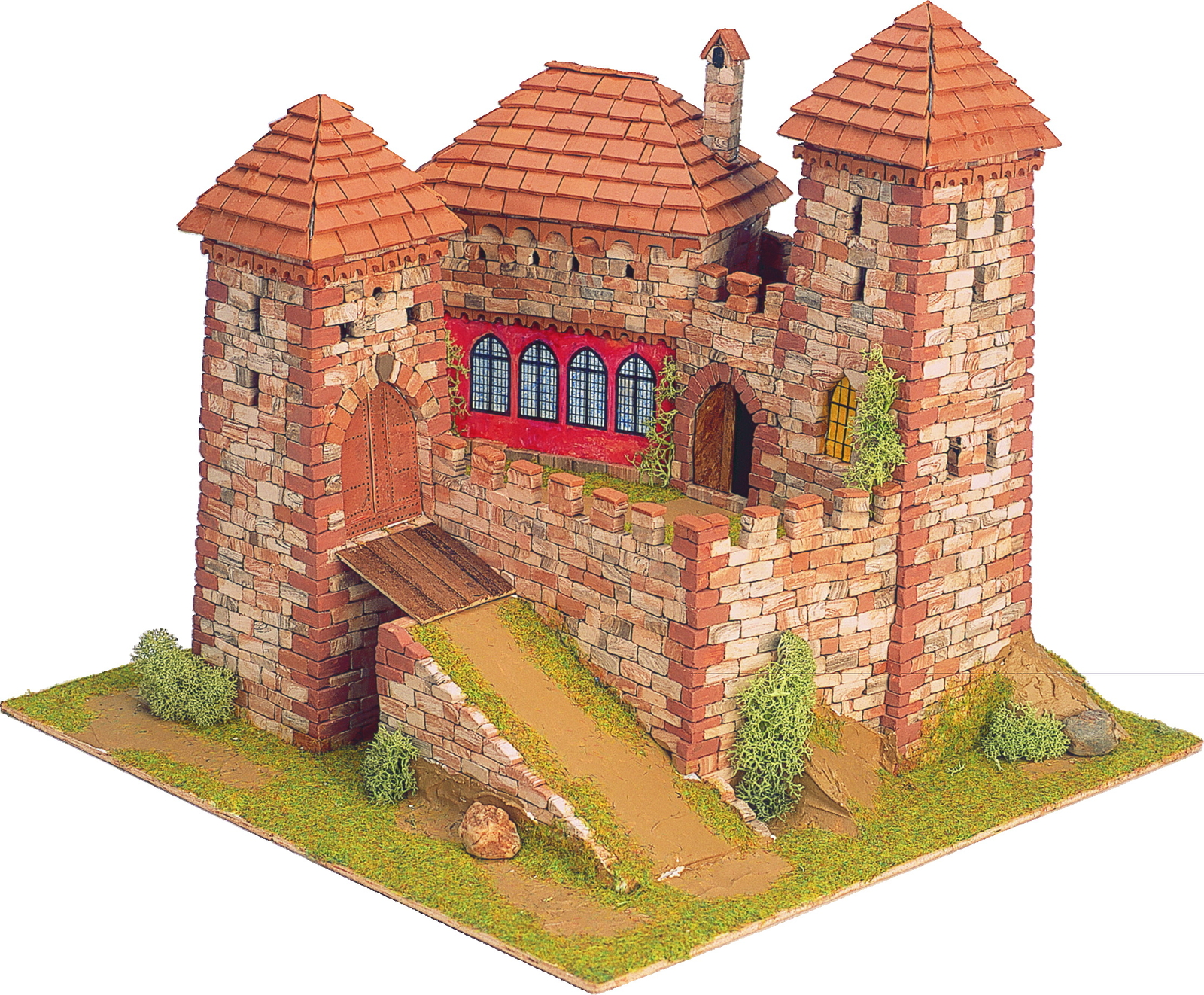 Château médiéval Domus 40906 Castellum 6 cadeau idéal pour passionné d'histoire 1:65