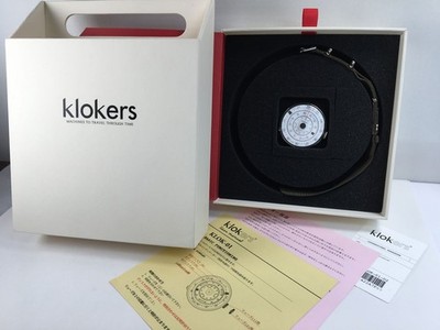 Klokers KLOK-01-D2-KLINK Wristwatch Watch D2 Quarts Strap Set w/ Box