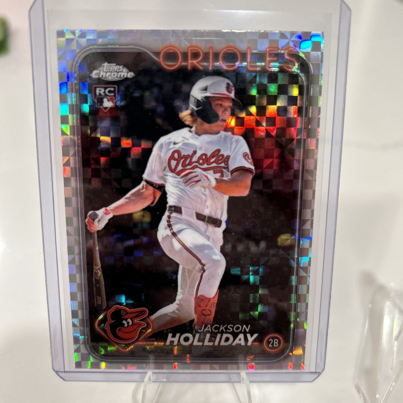 2024 Topps Chrome Update Series - Jackson Holliday #USC200 X-Fractor (RC)
