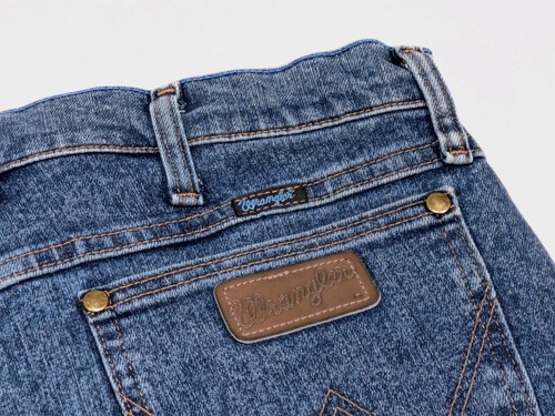 Wrangler 47 Cowboy Cut Regular Fit Herren Medium Wash Denim Jeans 34x30 Performance - Bild 12 von 12