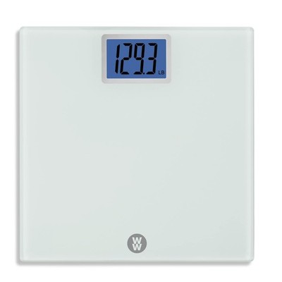 Weight Watchers Conair Digital Body Weight Bathroom Scale w/ Super Large LCD