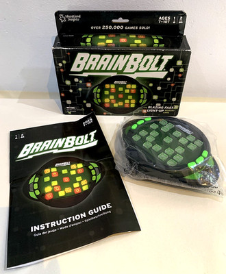 Learning Resources BrainBolt beleuchtetes elektronisches Memory-Spiel - schwarz