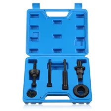 Power Steering Pump Pulley Puller Remover Installer Removal Tool Kit for GM Ford