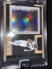 COURTLAND SUTTON 2024-25 PANINI ONE ONE MAN SHOW ON CARD AUTO /20 BRONCOS SSP