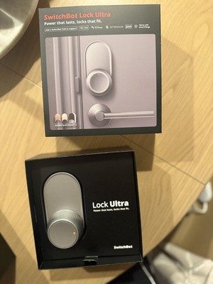 SwitchBot Lock Ultra Smart Door Lock Silver