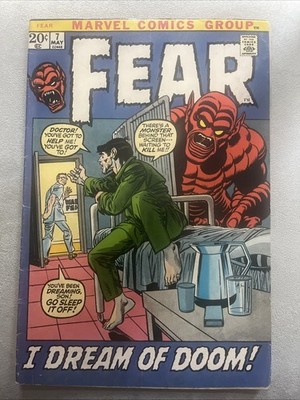Fear #7 (Marvel Comics May 1972)
