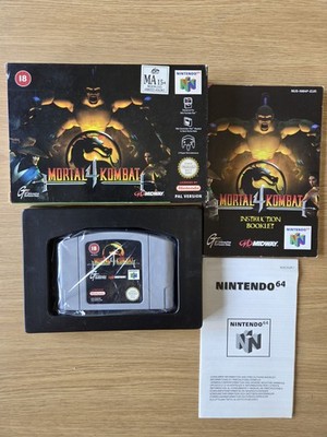 Mortal Kombat 4 - Nintendo 64 - N64 - AUS PAL - LIKE NEW | eBay