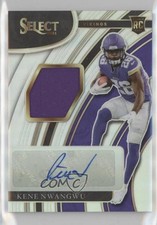 2021 Panini Select Rookie Signature Memorabilia 81/199 Kene Nwangwu Auto 1e16