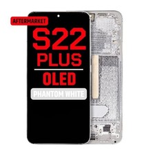 Galaxy S22 Plus 5G LCD Frame Phantom White - Aftermarket OLED