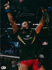 LEON ROCKY EDWARDS SIGNED UFC CHAMPION 16X12 PHOTO (ACG CERT AG18091)