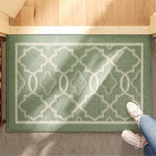 Indoor Door Mat, 20"x32", Non-Slip Absorbent Machine Washable Resist Dirt Ent...