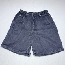 Vintage Gloria Vanderbilt Jeans Extra High Rise Cuffed Denim Jean Shorts Size 12