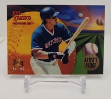 Jose Canseco 1995 Sportflix UC3 Artist Proof Parallel