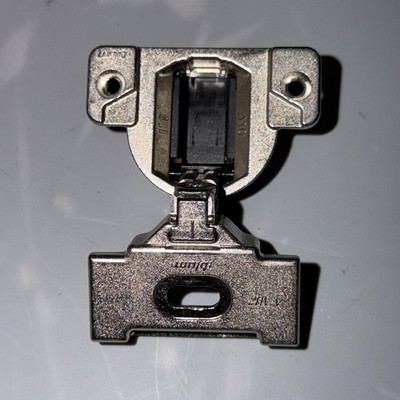 BLUM COMPACT 110° Overlay Cabinet Hinge   1-1/4'' Mounting Plate, Made in Austria